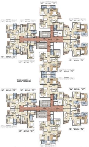 Images for Cluster Plan of Ajmera Lugaano lugaano Images for Cluster Plan of Ajmera Lugaano
