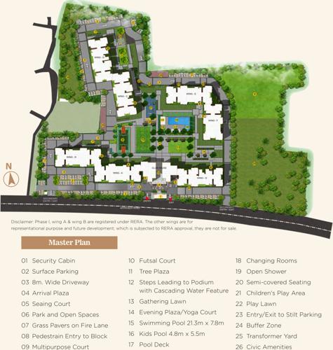 Images for Master Plan of Ajmera Lugaano lugaano Images for Master Plan of Ajmera Lugaano