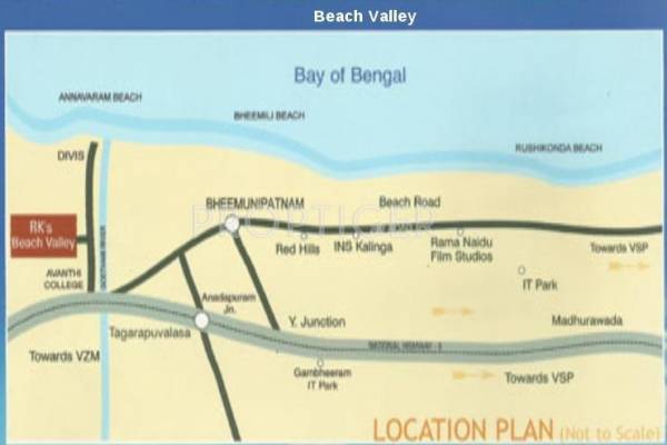 Images for Location Plan of RK Township Group Beach Valley