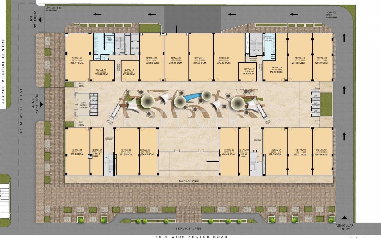 Images for Cluster Plan of Jaypee JC World
