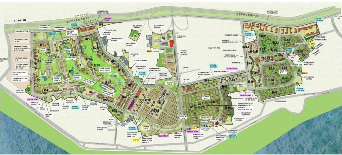 Images for Master Plan of Jaypee JC World