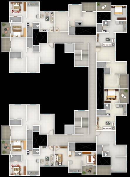  indrayani-vatika Wing B Cluster Plan