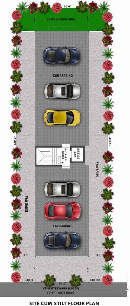 Images for Cluster Plan of Ramaniyam Bala Vimalam
