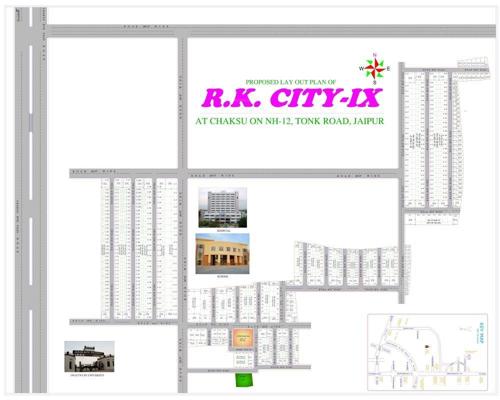  vatika-city-ix Images for Layout Plan of RK Vatika City IX