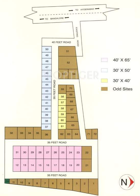  residency Images for Layout Plan of Duo Associates Residency