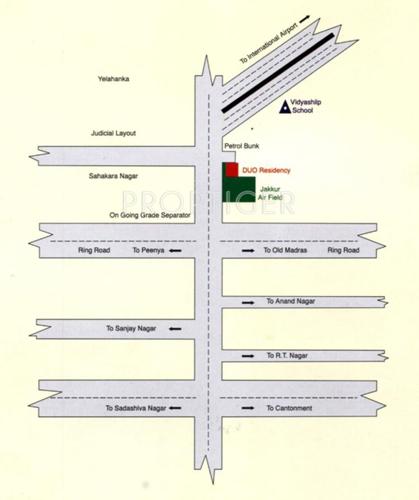  residency Images for Location Plan of Duo Associates Residency