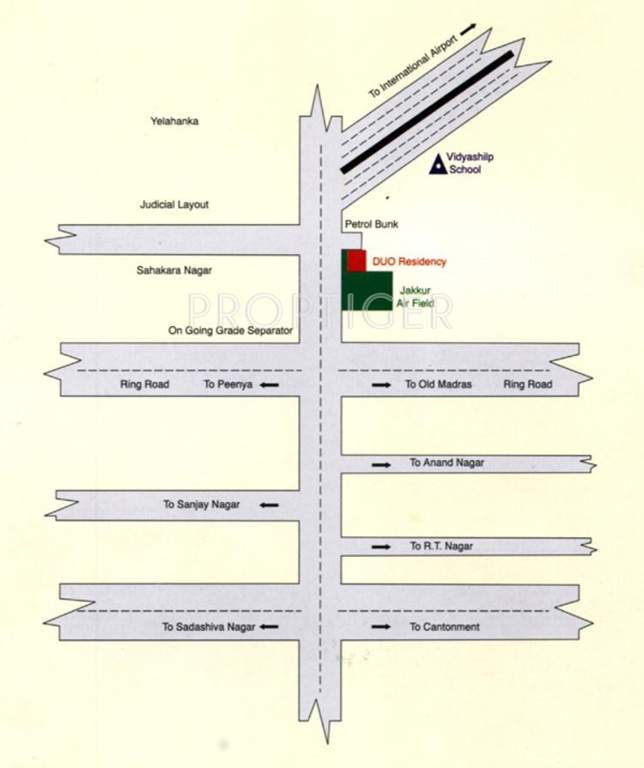  residency Images for Location Plan of Duo Associates Residency