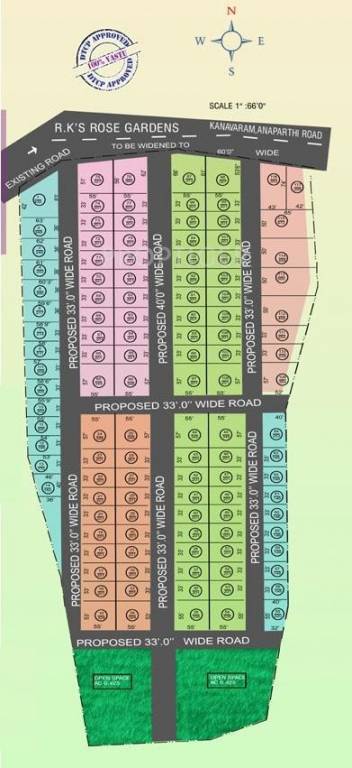 Images for Layout Plan of RK Township Group Rose Gardens