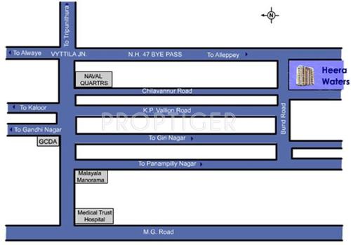 Images for Location Plan of Heera Waters waters Images for Location Plan of Heera Waters