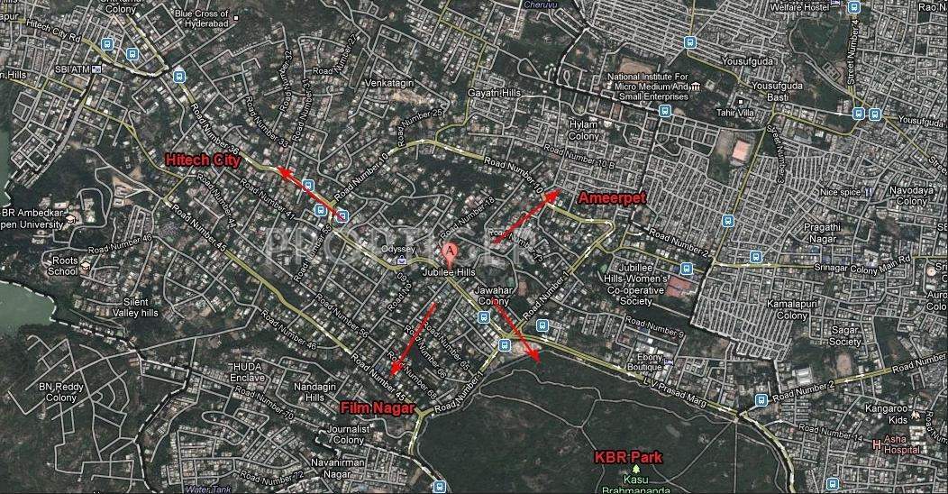 Images for Location Plan of Lahari Jubilee Hills