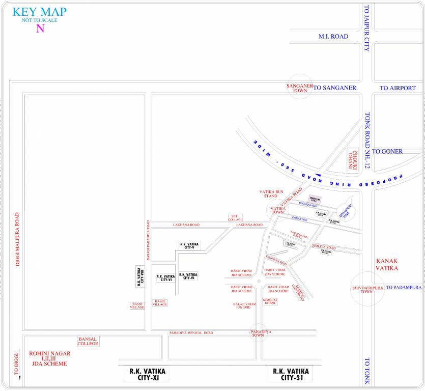Images for Location Plan of RK Vatika City 31