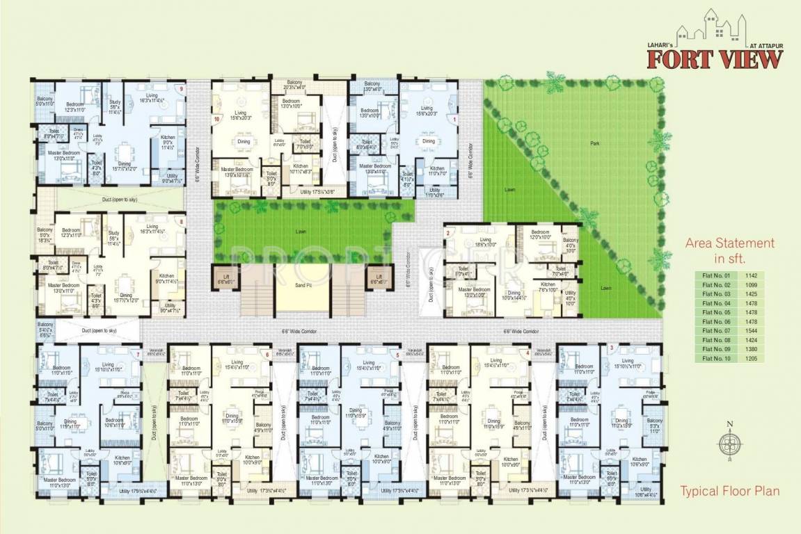 Images for Cluster Plan of Lahari Fort View