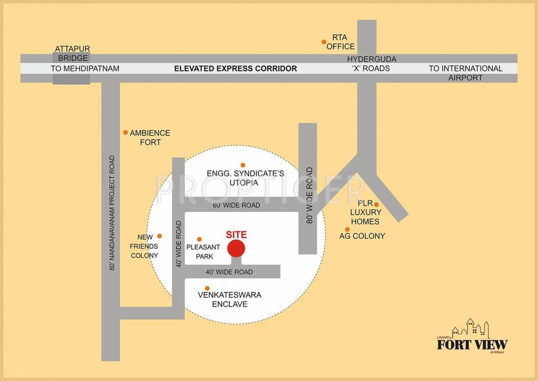 Images for Location Plan of Lahari Fort View