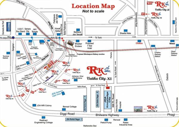 Images for Location Plan of RK Vatika City XI