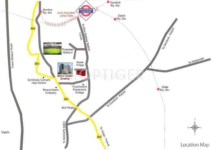 destiny Images for Location Plan of Shree Shakti Destiny
