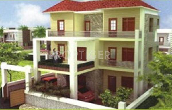 Green Kalpa Aashray Villas View Elevation