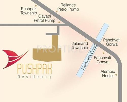 Images for Location Plan of Pushpak Residency residency Images for Location Plan of Pushpak Residency