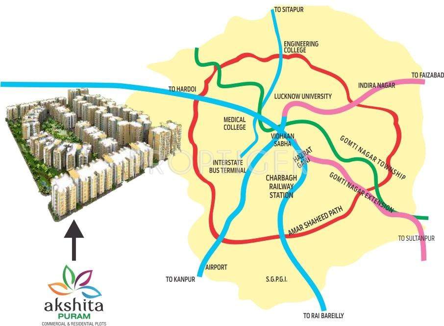 Images for Location Plan of RK Akshita Puram