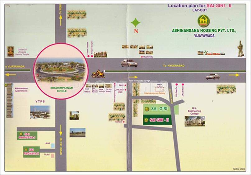 Images for Location Plan of Abhinandana Housing Sai Giri 2