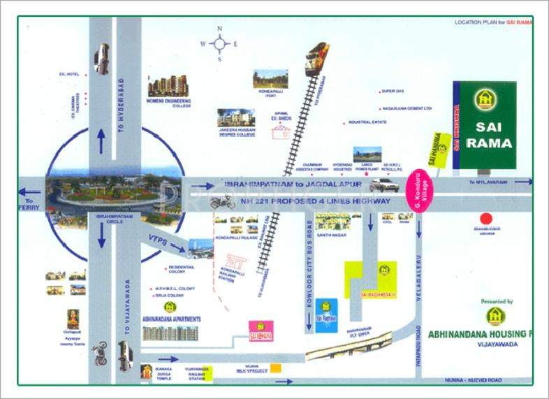 Images for Location Plan of Abhinandana Housing Sai Rama