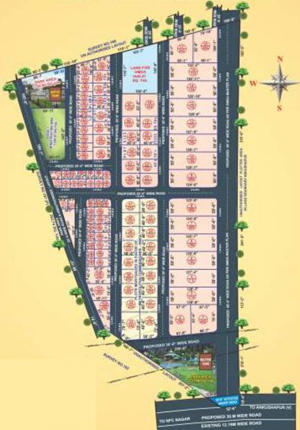 Images for Layout Plan of Sahasrabhoomi Siddartha Enclave