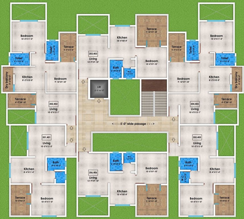 Images for Cluster Plan of Afra Polaris