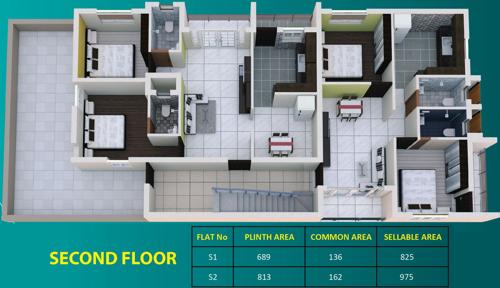  emerald Images for Cluster Plan of Indira Emerald