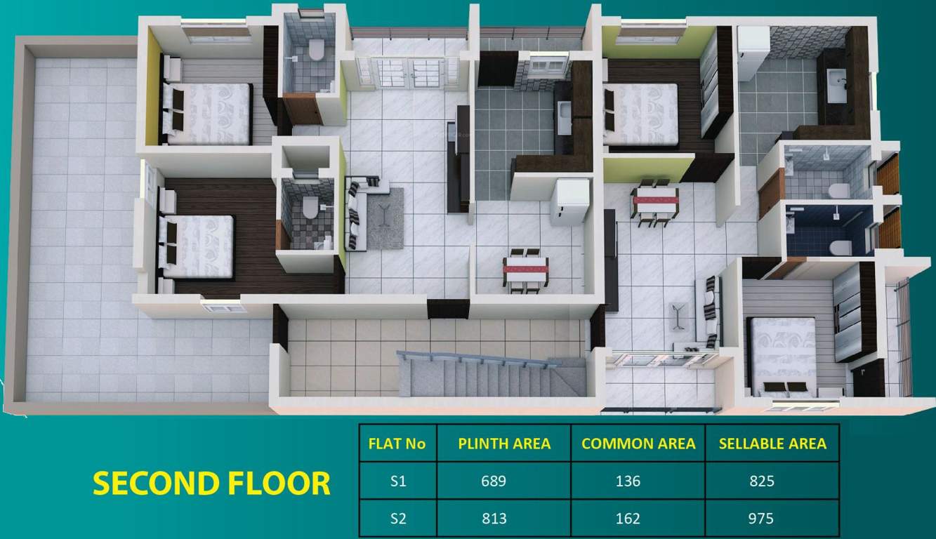  emerald Images for Cluster Plan of Indira Emerald