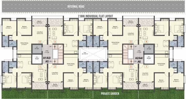 Images for Cluster Plan of Bhandari Unnati