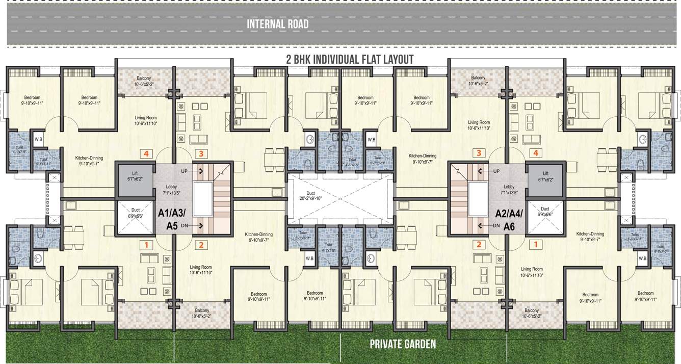 Images for Cluster Plan of Bhandari Unnati