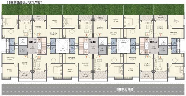 Images for Cluster Plan of Bhandari Unnati