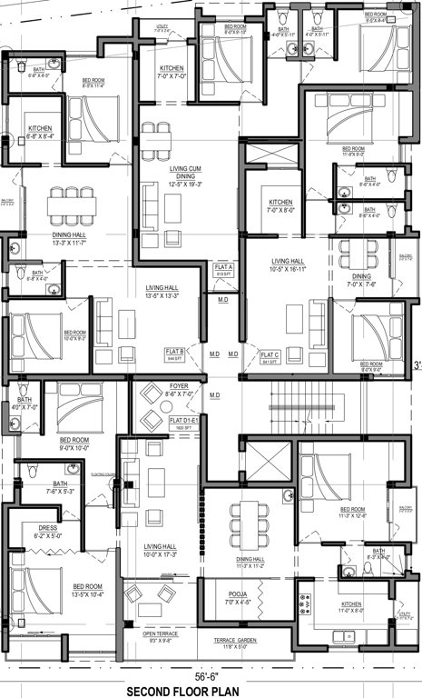 Images for Cluster Plan of Rahul Sai Brindavan
