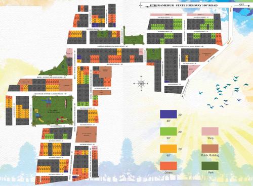  sanctuary Images for Layout Plan of Vijay Raja Sanctuary