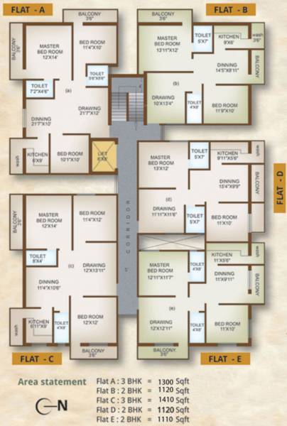 Images for Cluster Plan of Raj Raj Splendour