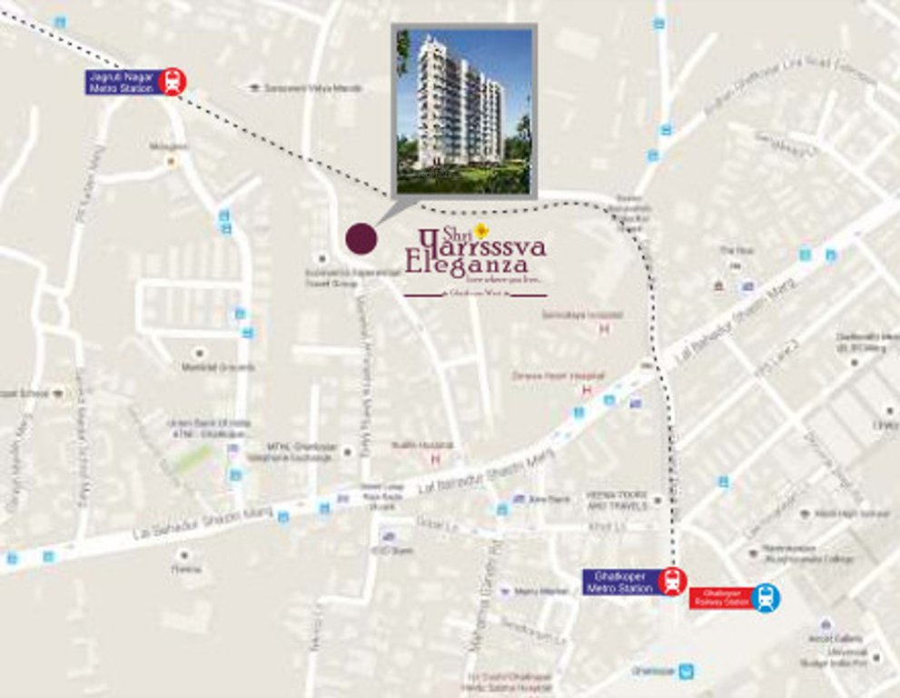 Images for Location Plan of Shri Parrsssva Eleganza