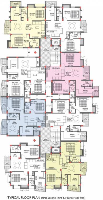 Images for Cluster Plan of Green Peace Lavender Park