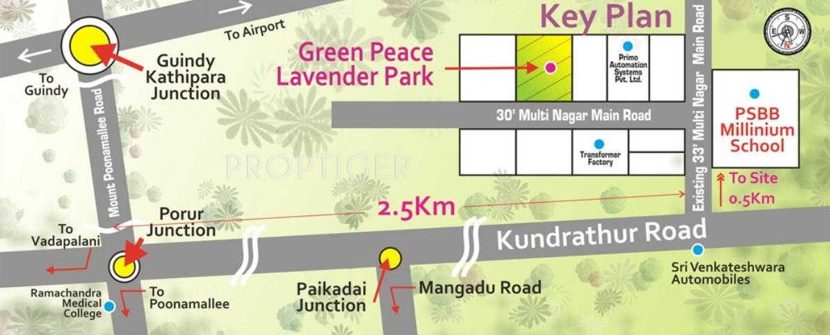 Images for Location Plan of Green Peace Lavender Park
