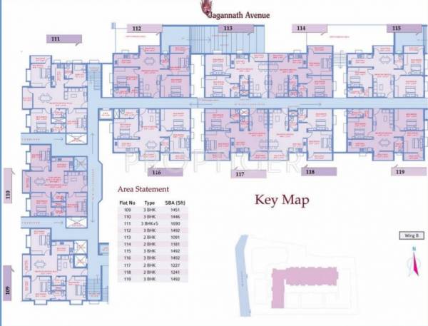 Block B-Cluster Plan Decor Realty Jagannath Avenue Block B-Cluster Plan
