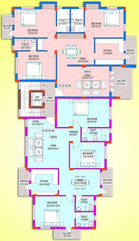 Images for Cluster Plan of Green Peace Victory Home