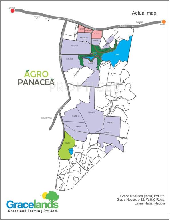 Gracelands Panacea Location Plan