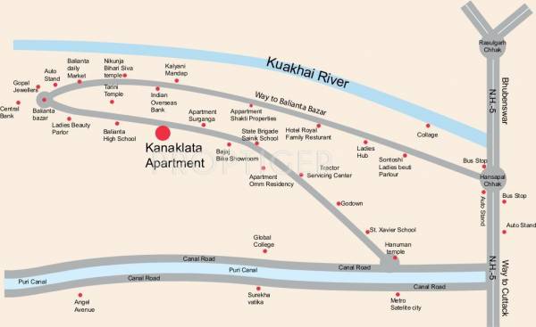 Images for Location Plan of Decor Kanaklata Apartment Images for Location Plan of Decor Kanaklata Apartment