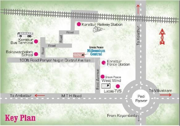 Images for Location Plan of Green Peace Millennium Central