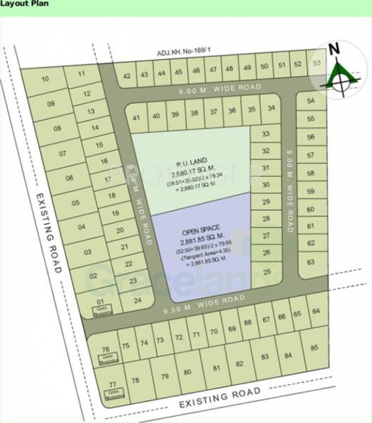 Layout Plan Gracelands Triumph Layout Plan