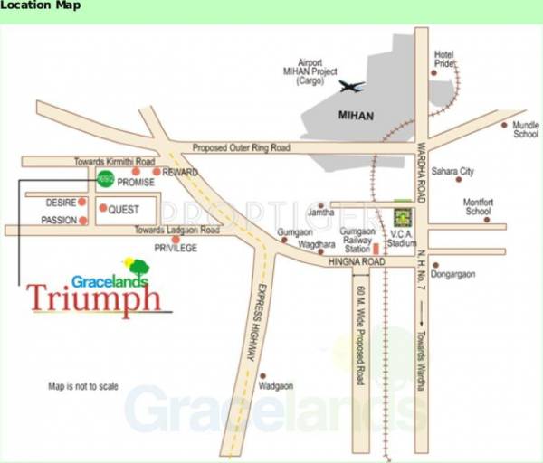 Location Plan Gracelands Triumph Location Plan