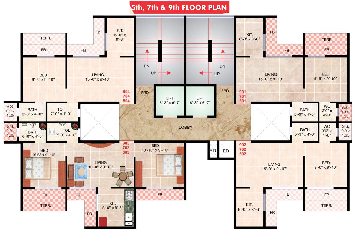 Images for Cluster Plan of Shree Raj Uma Imperial