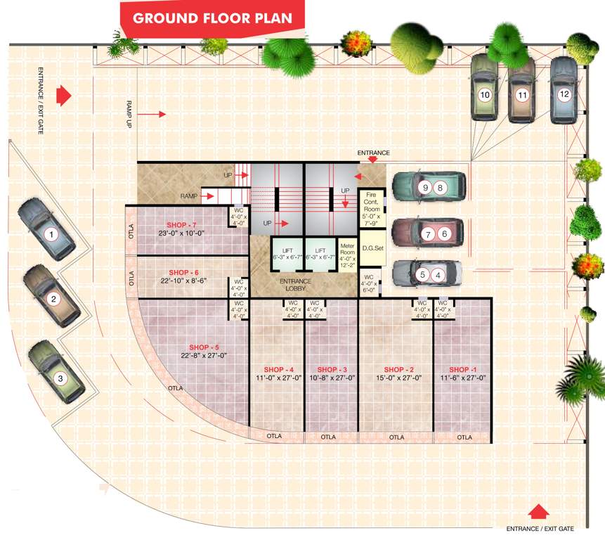 Images for Cluster Plan of Shree Raj Uma Imperial