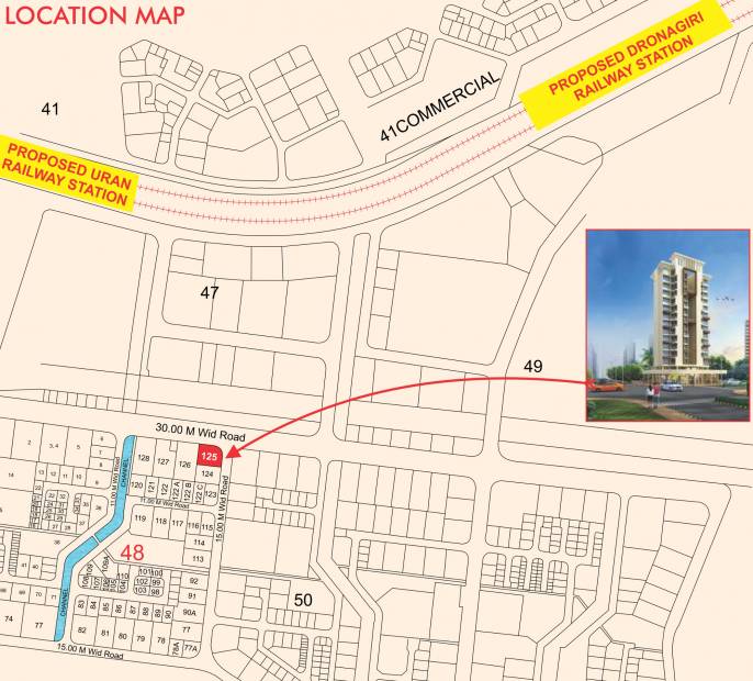 Images for Location Plan of Shree Raj Uma Imperial
