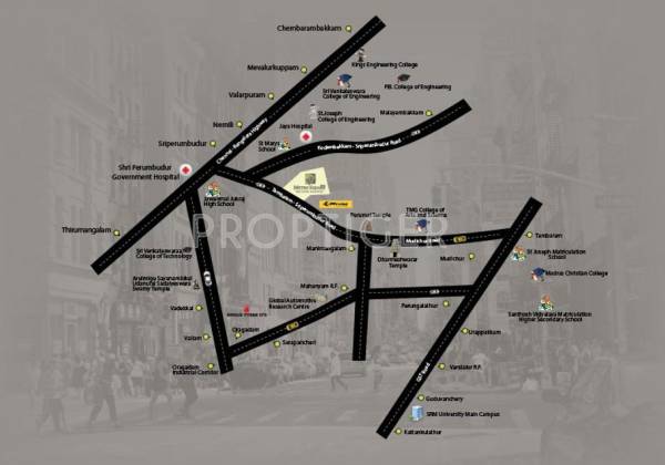 VIP Housing RLN Metro Square Location Plan
