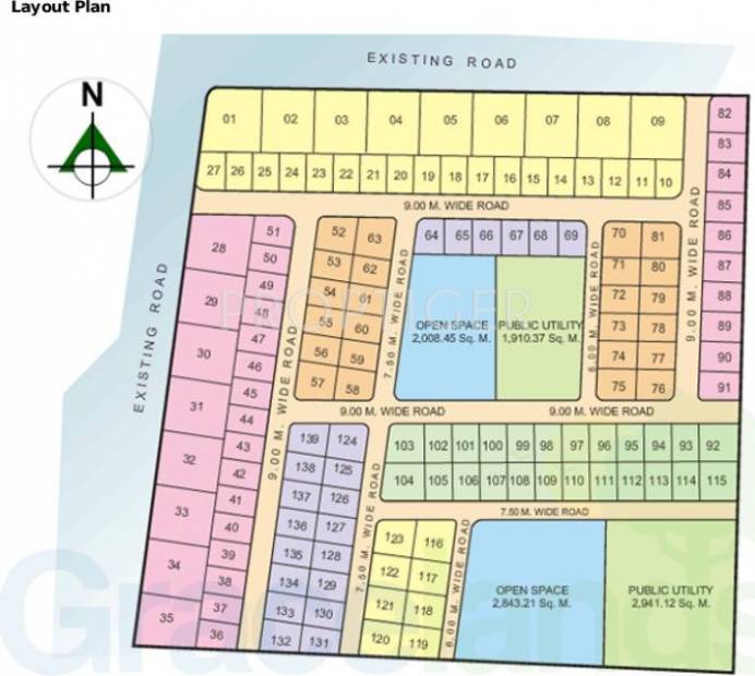 Gracelands Atmosphere Layout Plan