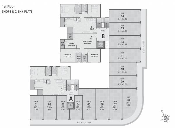  sundaram-villa Tower A Cluster Plan